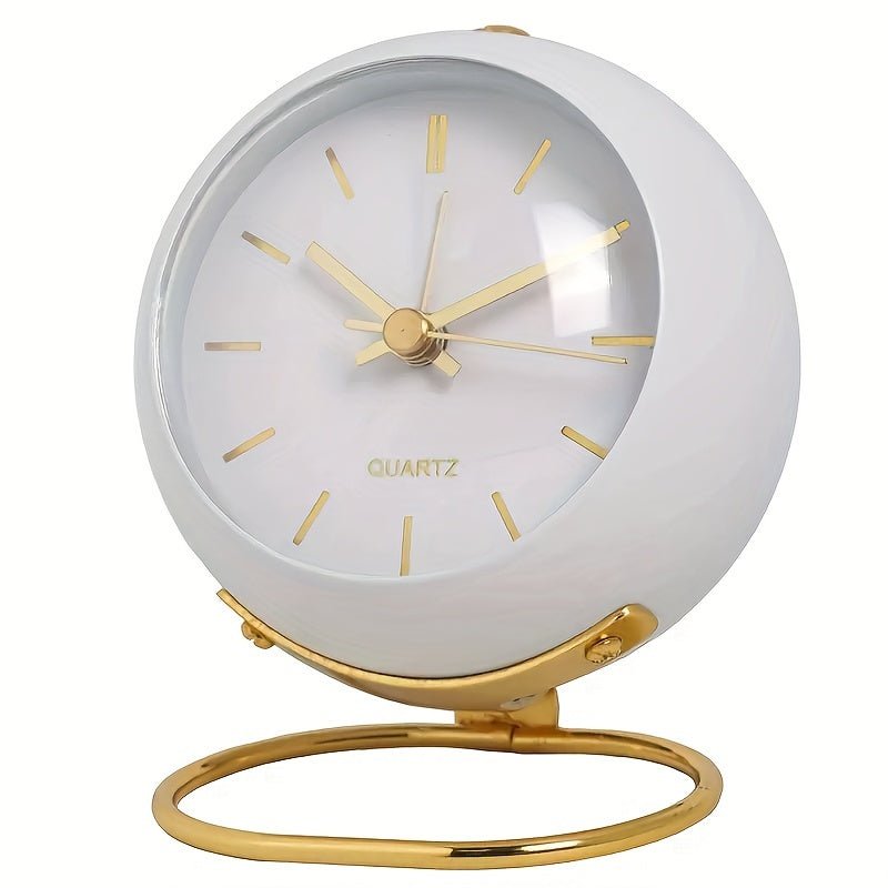 Vintage Style Alarm Clock with Analog Display