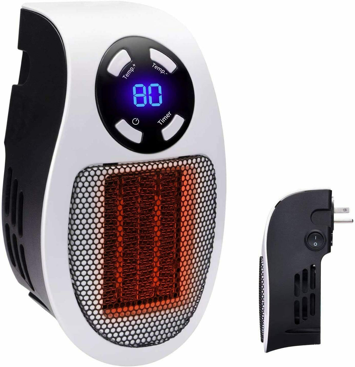 Compact Electric Personal Space Heater for Instant Warmth