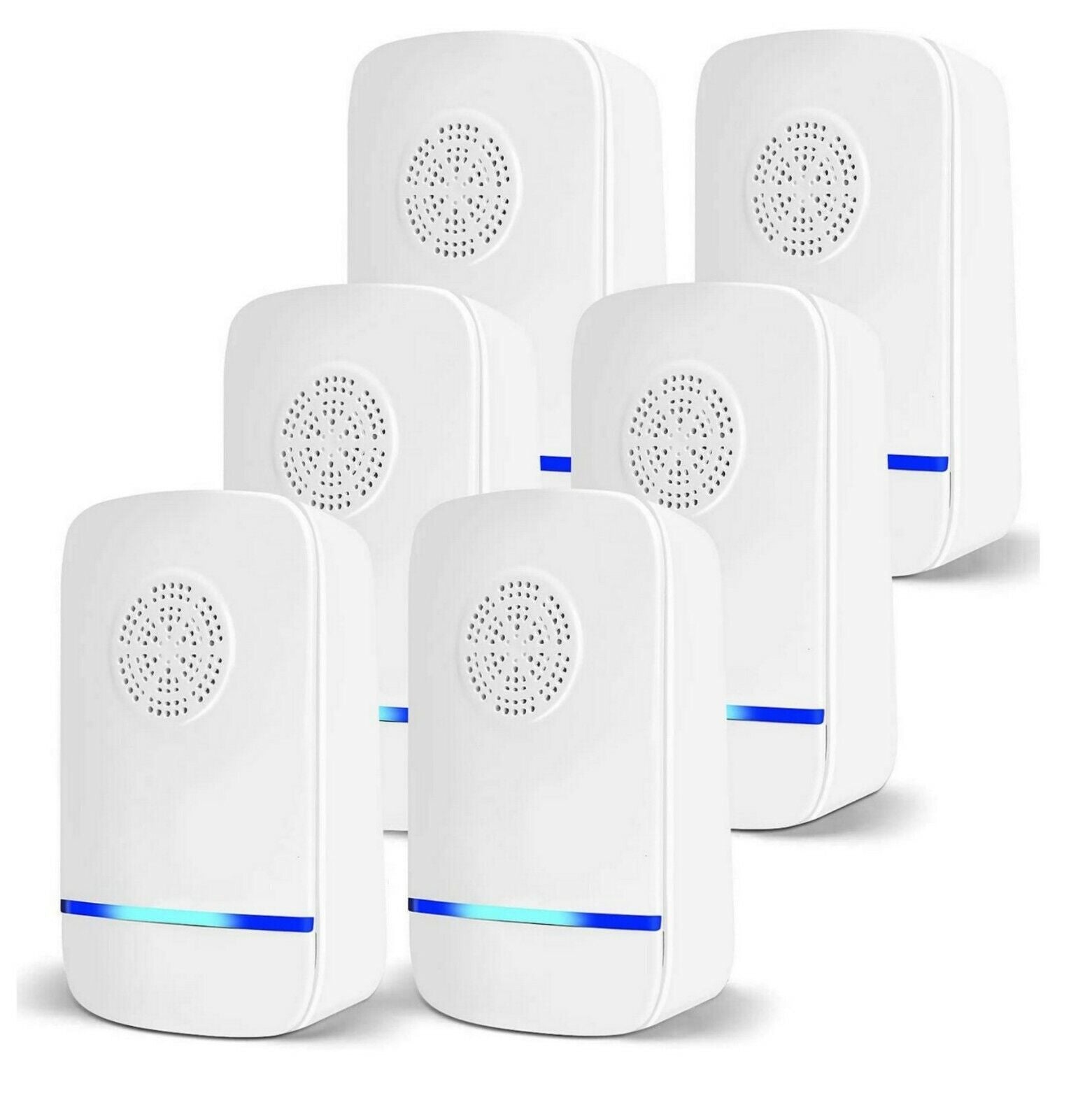6-Pack Ultrasonic Rodent Defense System for Your Home