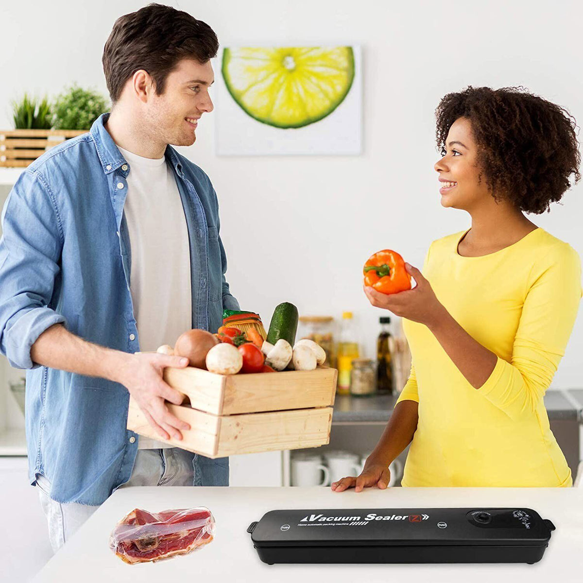 Smart Vacuum Sealer for Fresh Food Preservation