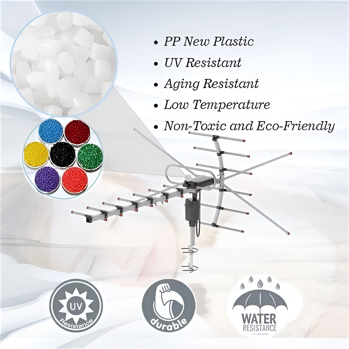 360° High Definition Outdoor Antenna for Uninterrupted Viewing