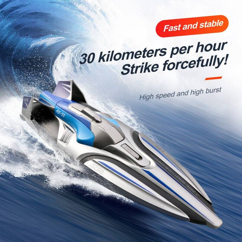 TurboWave Remote Control Racing Boat