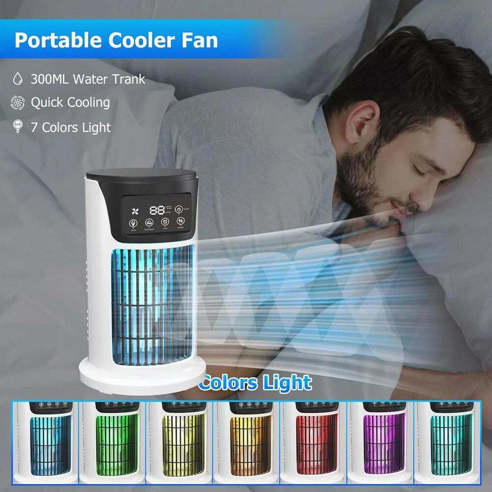 Compact Personal Air Cooler for Instant Comfort