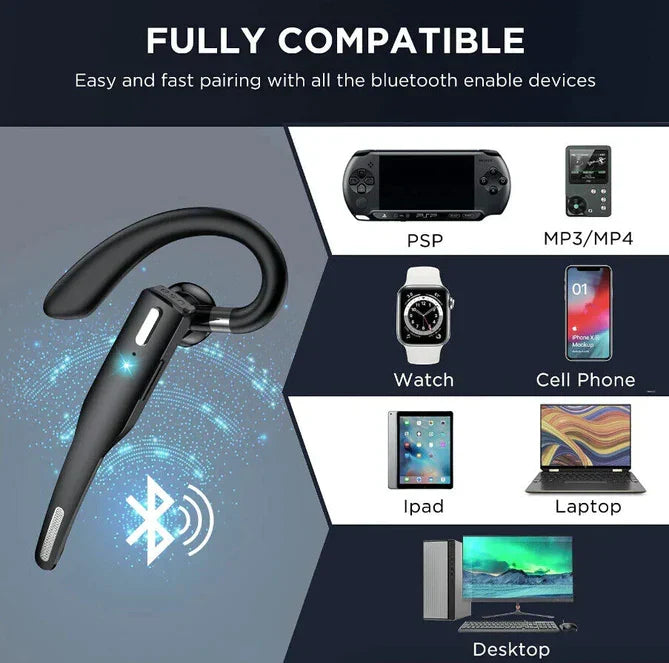 ProTalk Wireless Bluetooth 5.1 Noise-Cancelling Headset