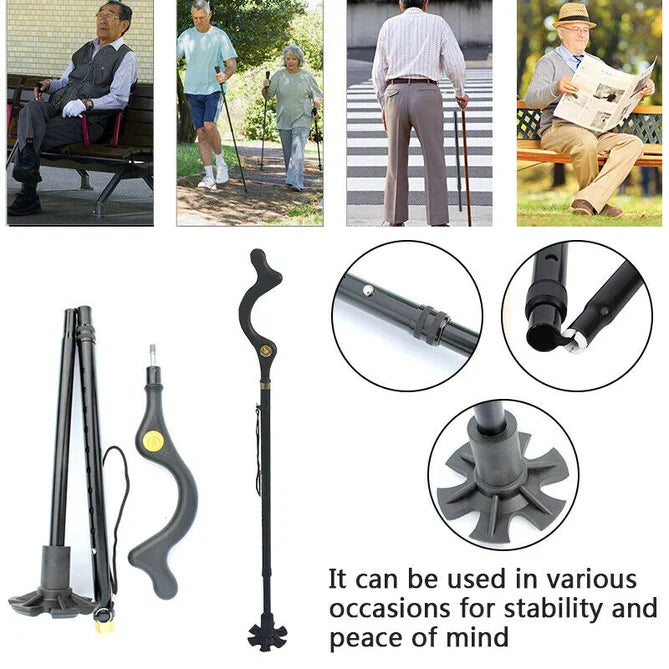 Ultimate Mobility Support Stick for Active Seniors