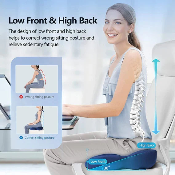 ComfortMax Tailbone Relief Cushion for Enhanced Support
