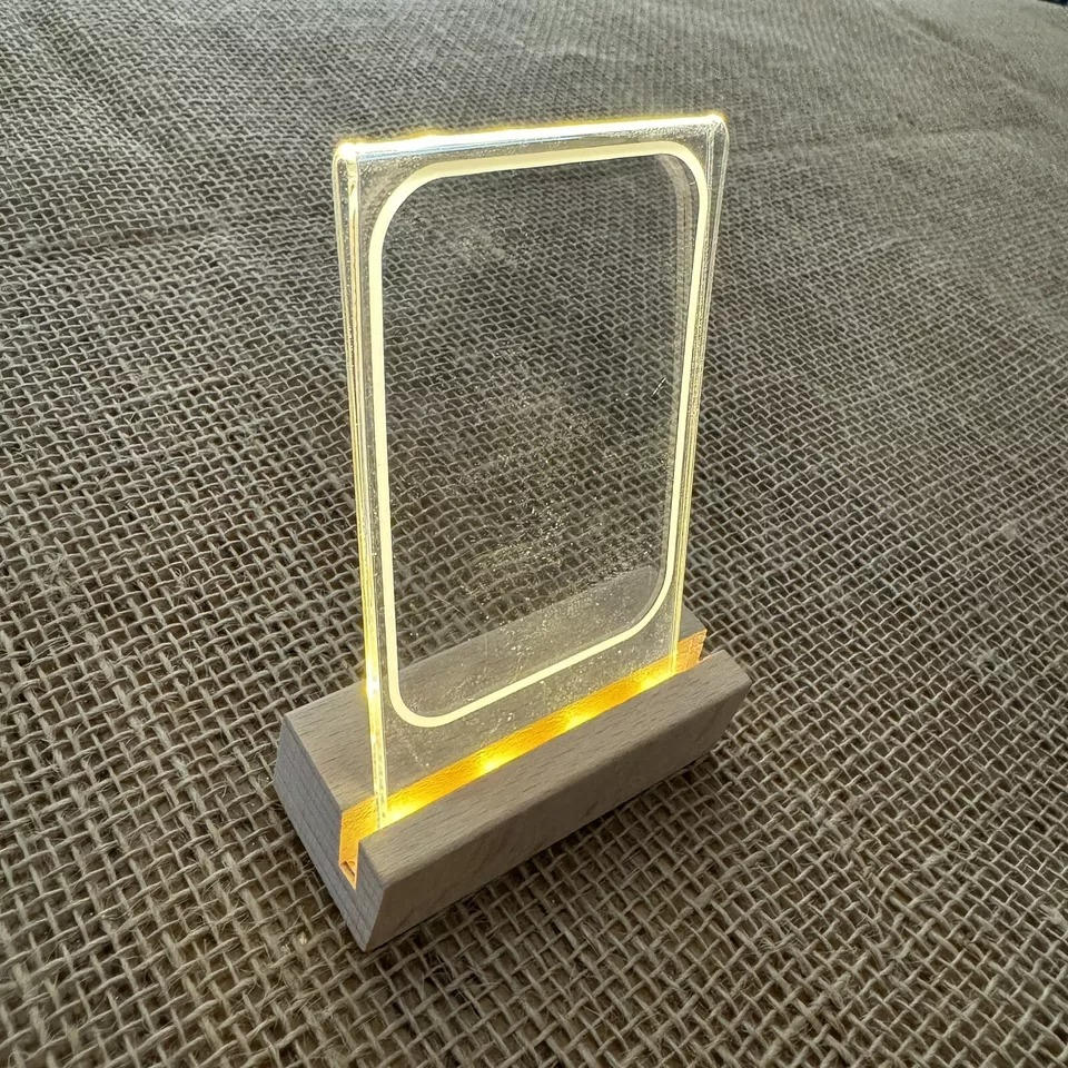 Illuminate Your Memories: Stylish Photo Display Frame