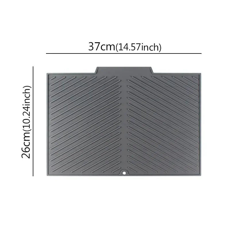 Premium Silicone Draining Mat for Effortless Drying