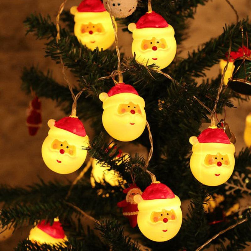 Festive Glow 20 LED Battery-Powered 3m Holiday Lights