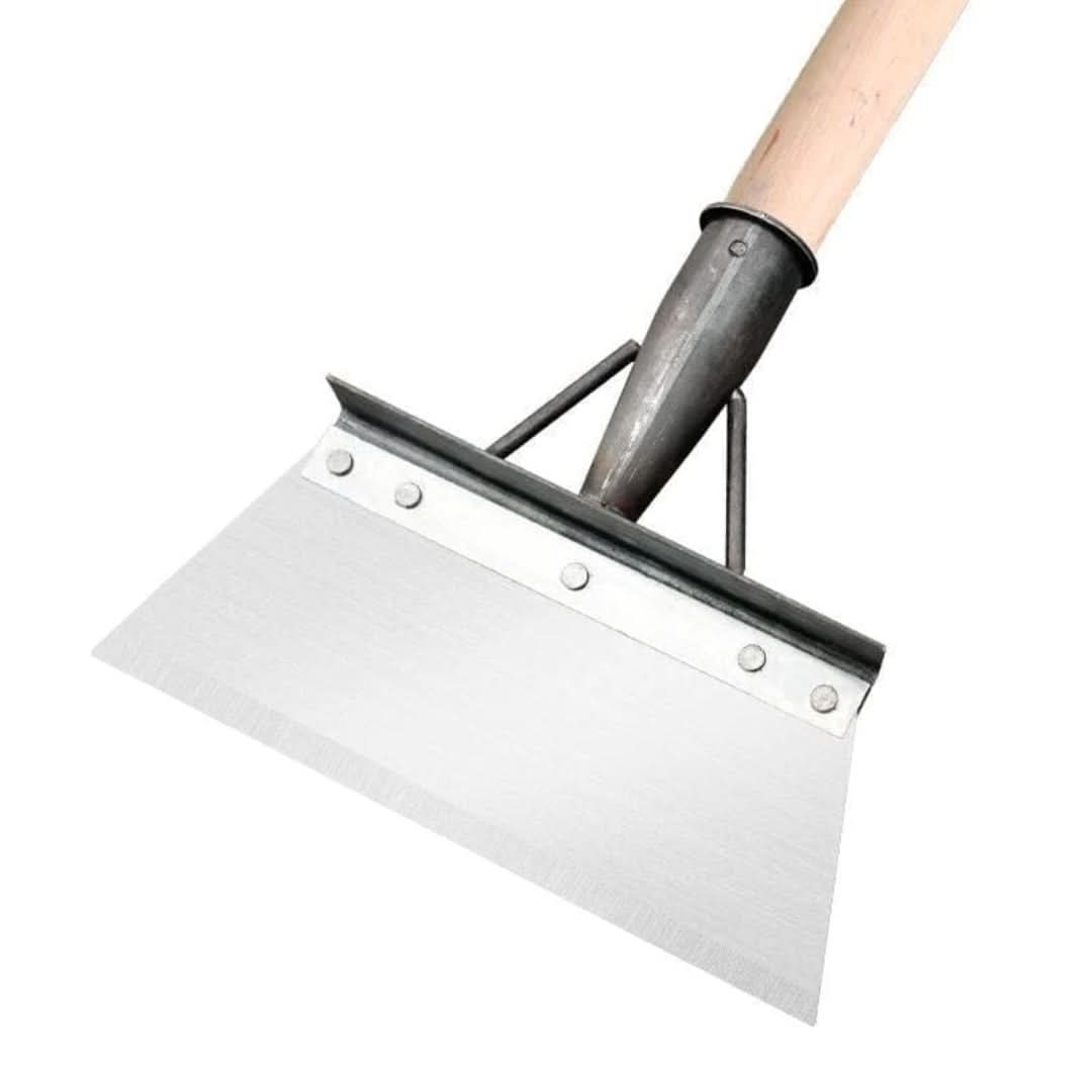 Versatile Cleaning Scoop with Built-in Scraper Tool