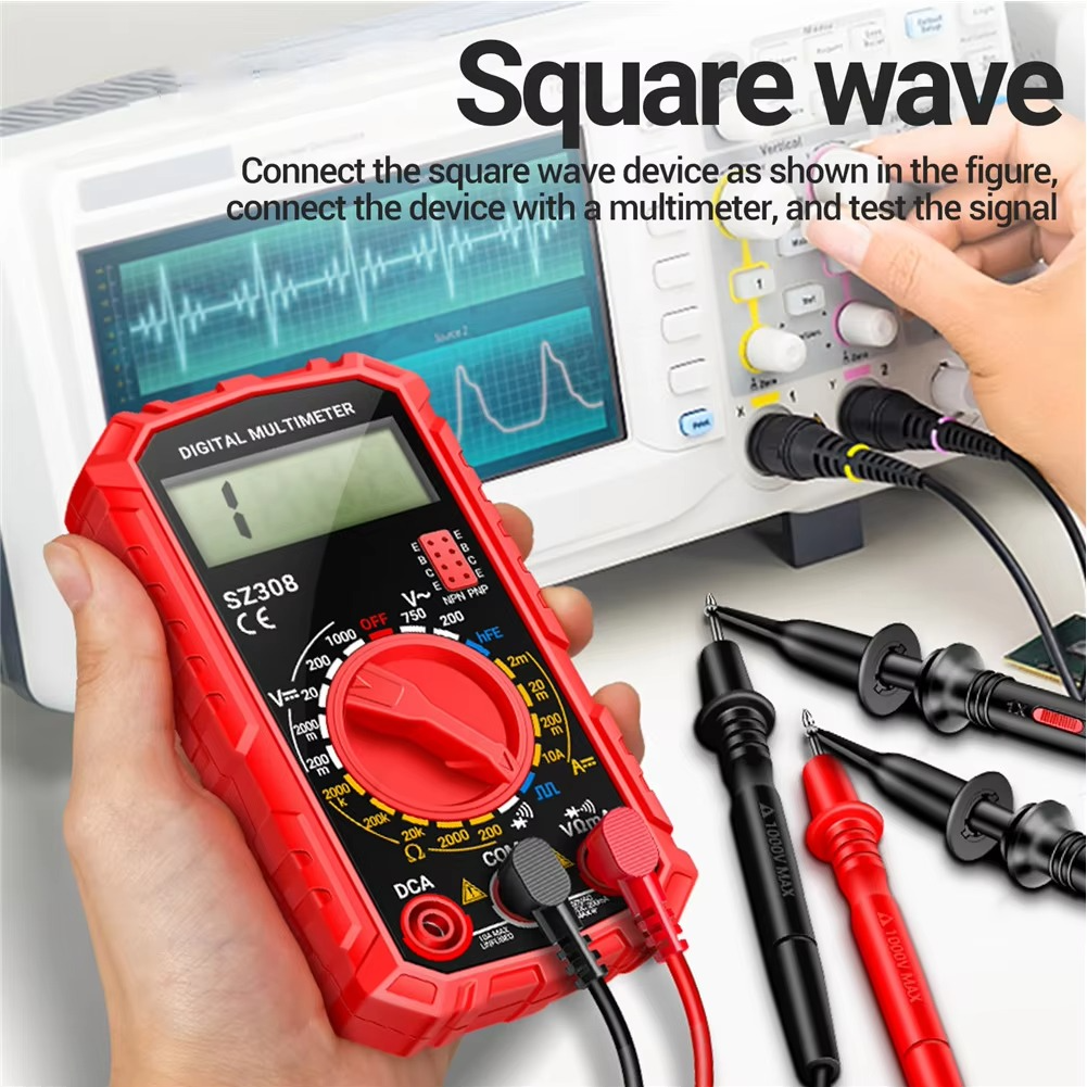 Precision Electrical Measurement Toolkit with Digital Display