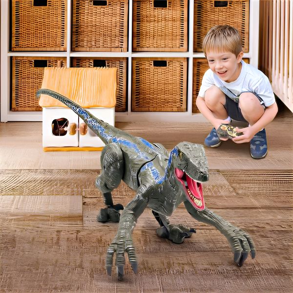 Interactive Remote-Controlled Velociraptor Toy
