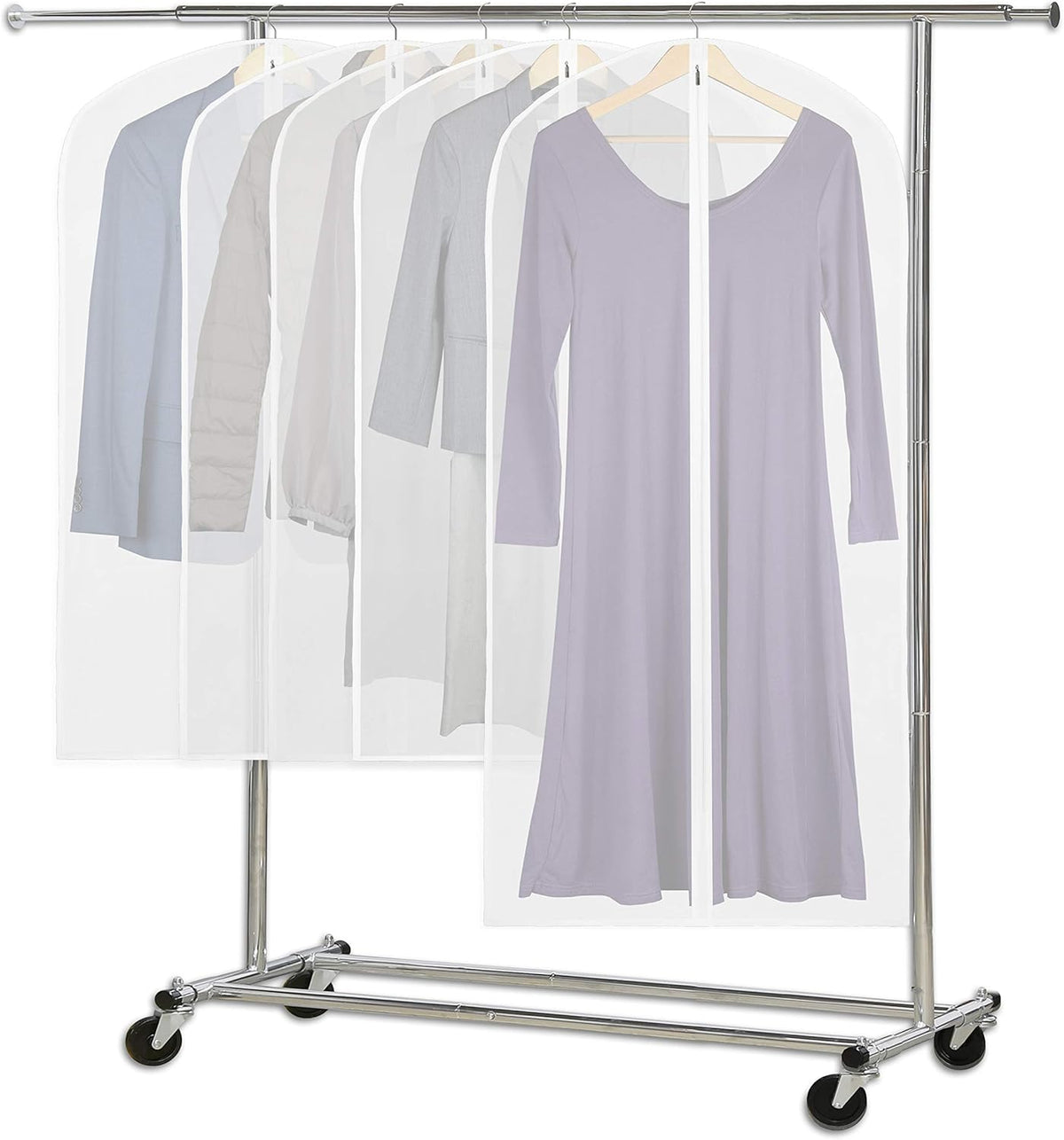 10-Pack Full-Length Garment Bags for Suits and Dresses – Autumn Style