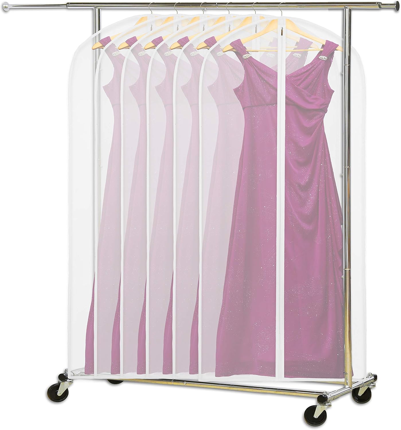 10-Pack Full-Length Garment Bags for Suits and Dresses – Autumn Style