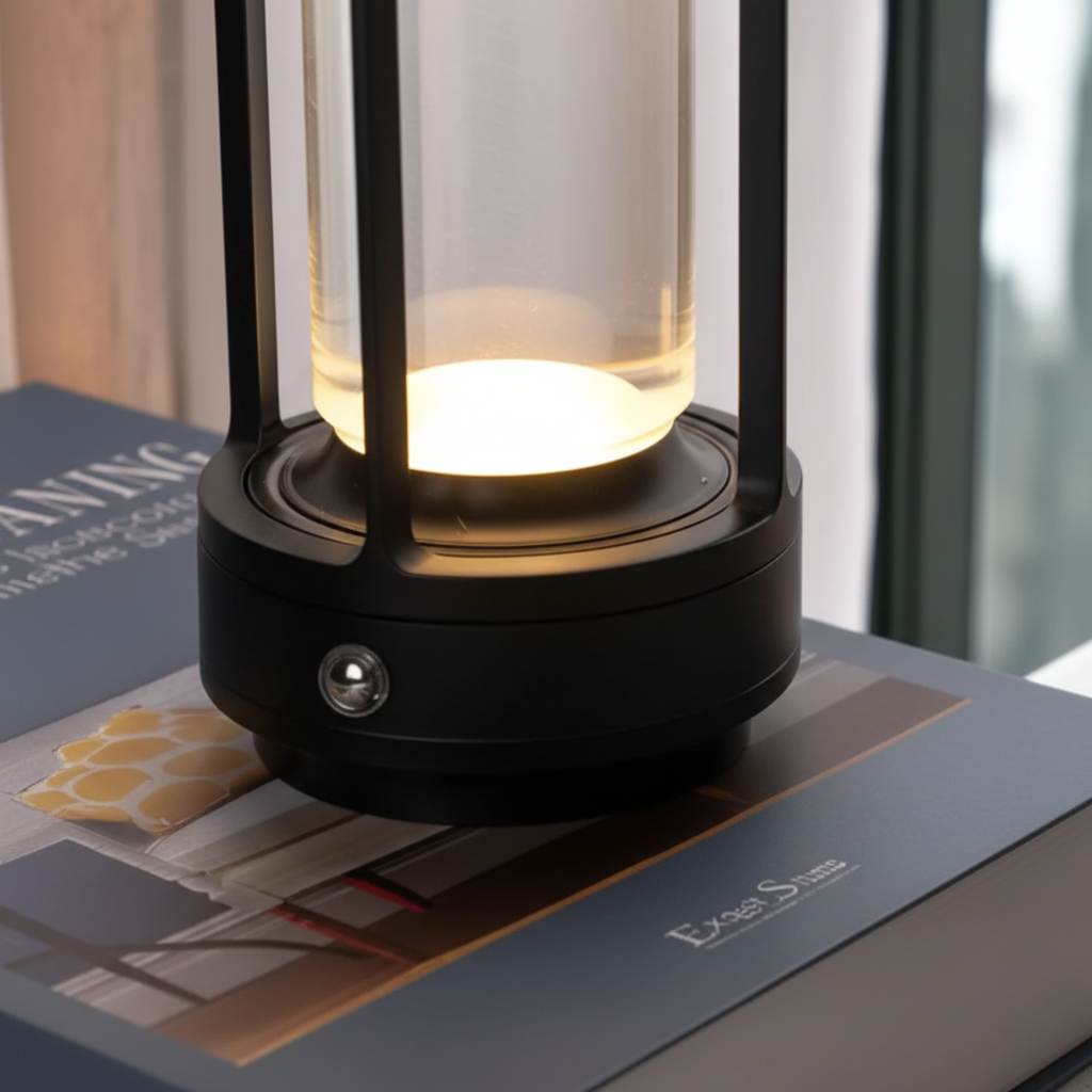 LED Table Lamp in Scandinavian Style - Crysletta Design