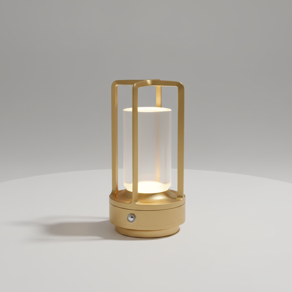 LED Table Lamp in Scandinavian Style - Crysletta Design