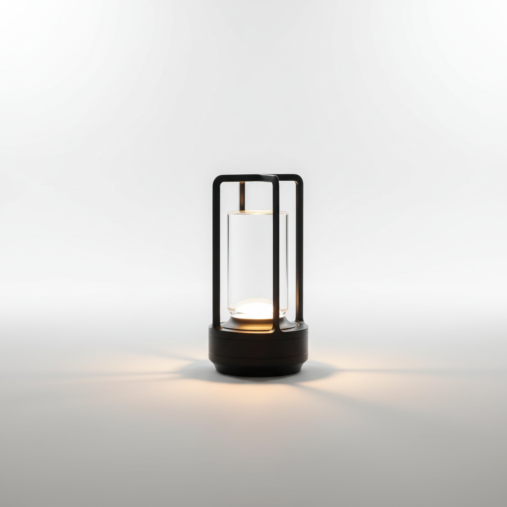 LED Table Lamp in Scandinavian Style - Crysletta Design