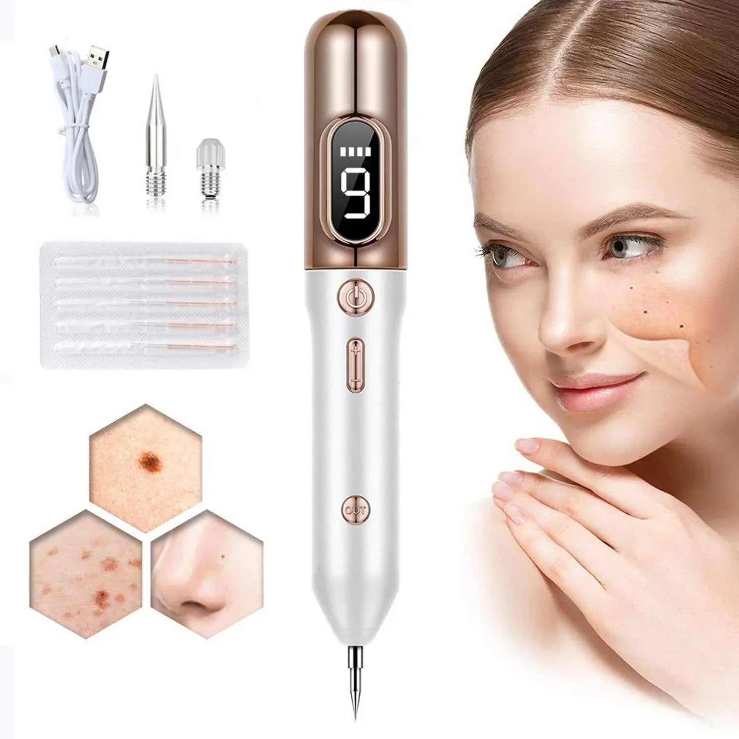 Spot Eraser Pro: Effortless Skin Tag and Mole Removal