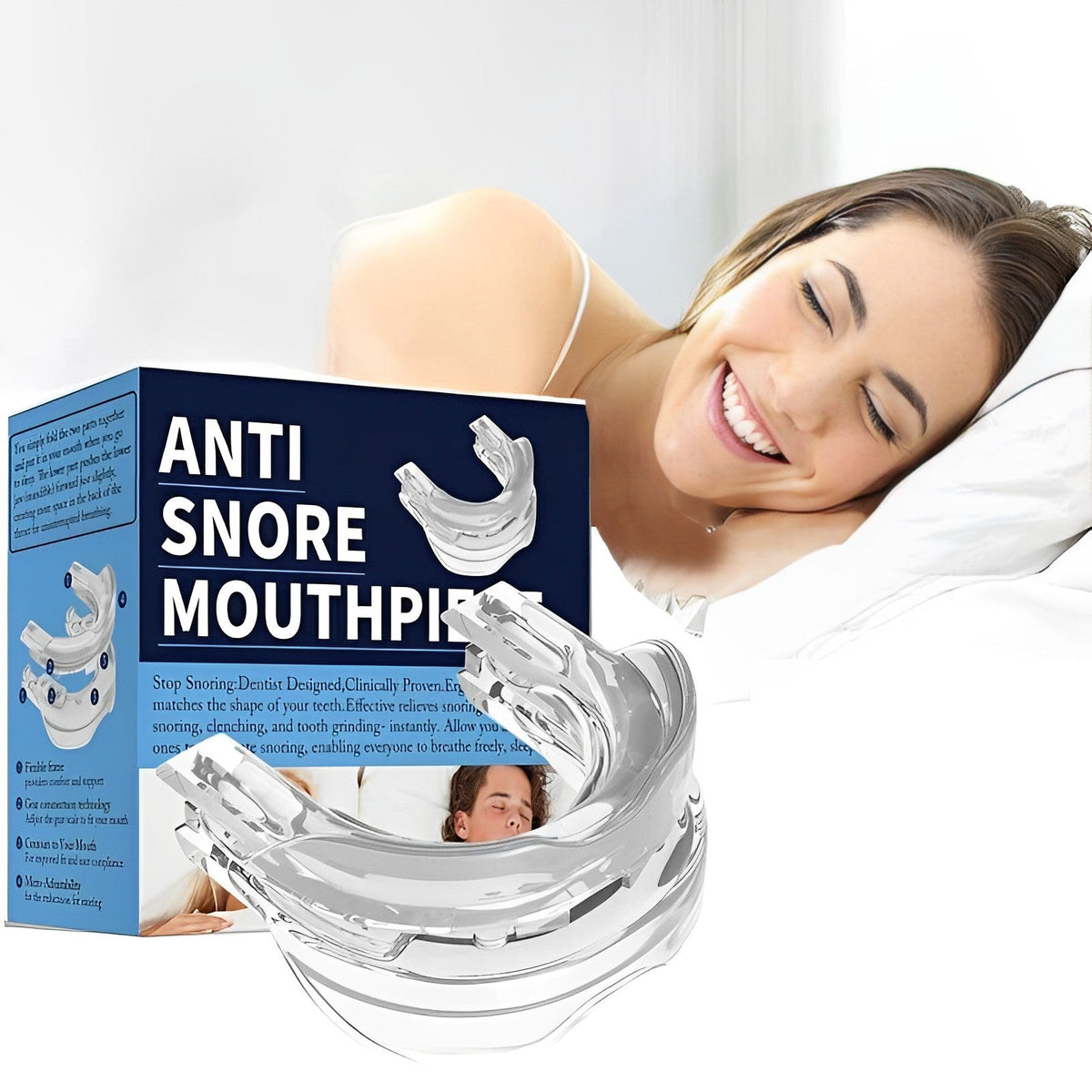 SnoreGuard Relief: Comfortable Sleep Apnea Mouthpiece