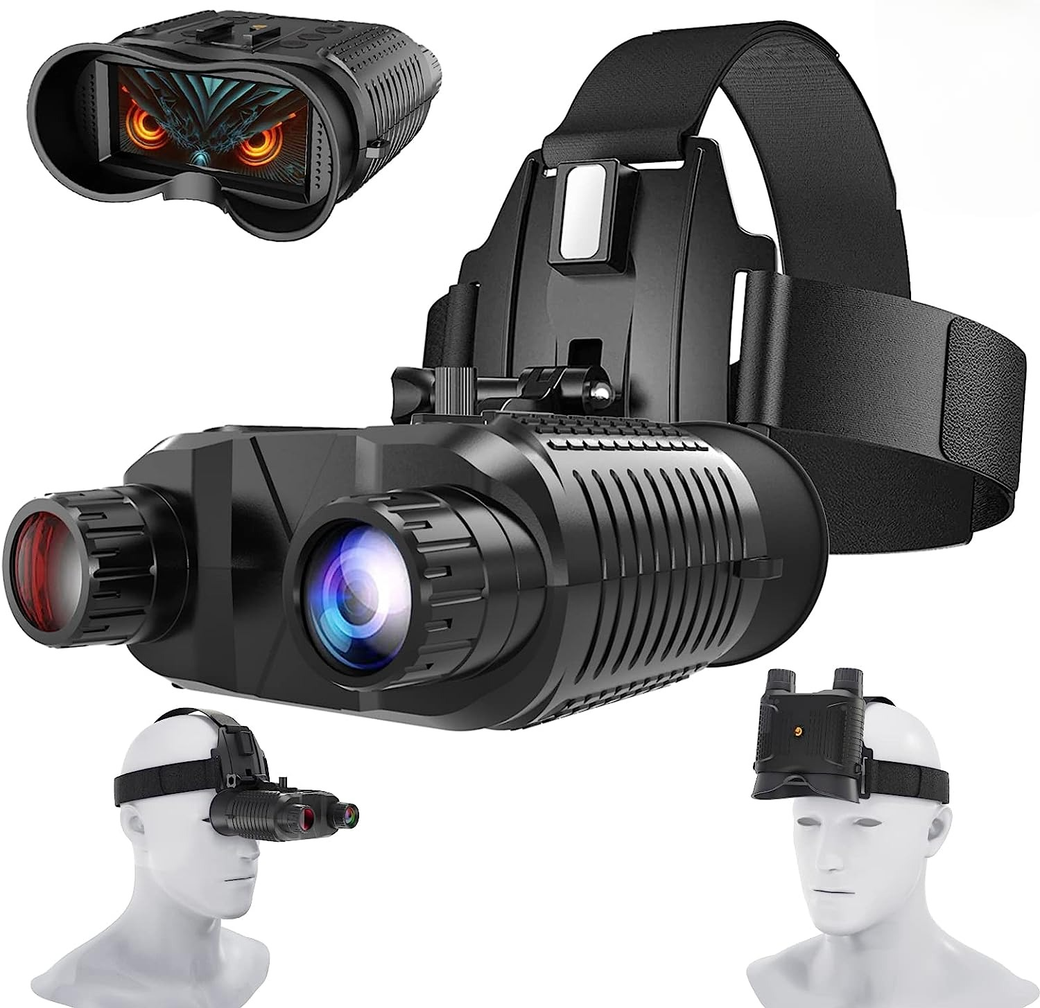 Immersive 3D Night Vision Binoculars with Built-in Camera