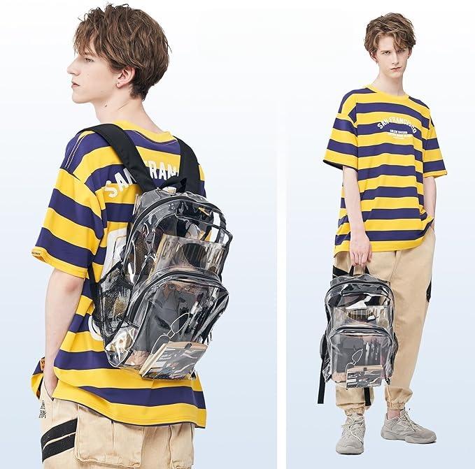 Translucent Utility Backpack for Everyday Adventures