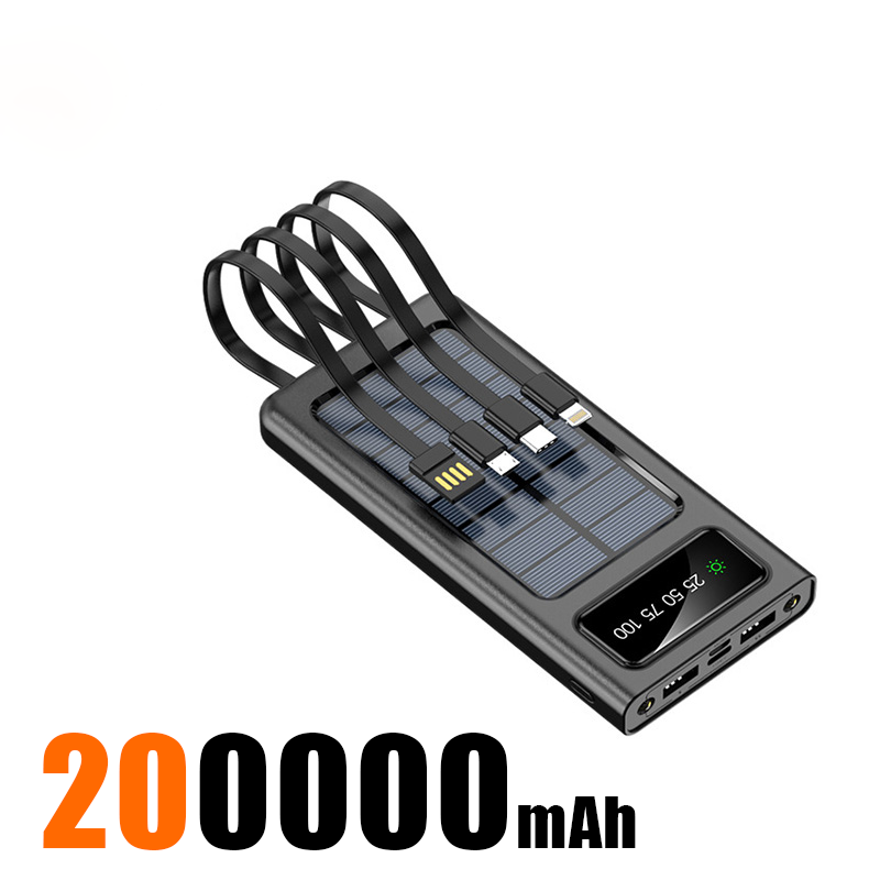 EcoCharge 20000mAh Solar Battery Pack
