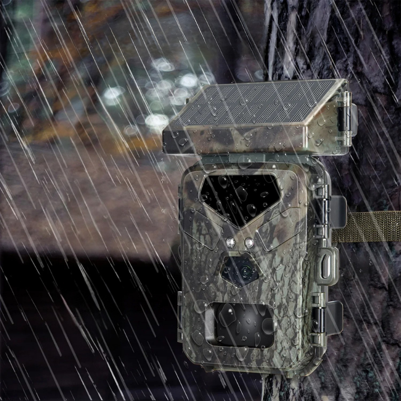 EcoSmart Solar Trail Camera for Wildlife Monitoring