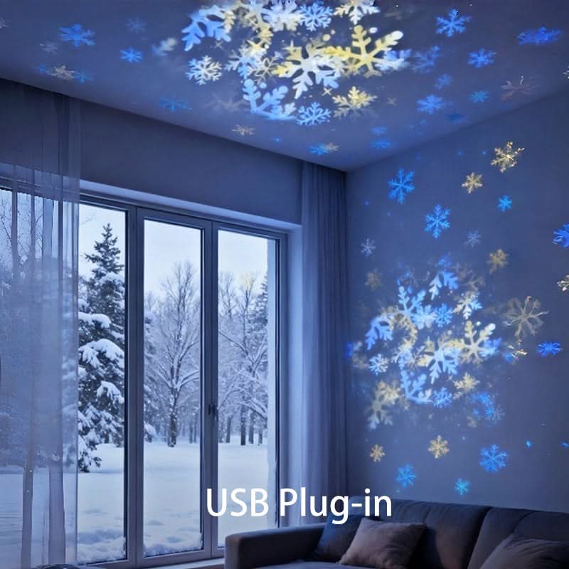 AuraSphere – Enchanting Rotating LED Projector for Your Space
