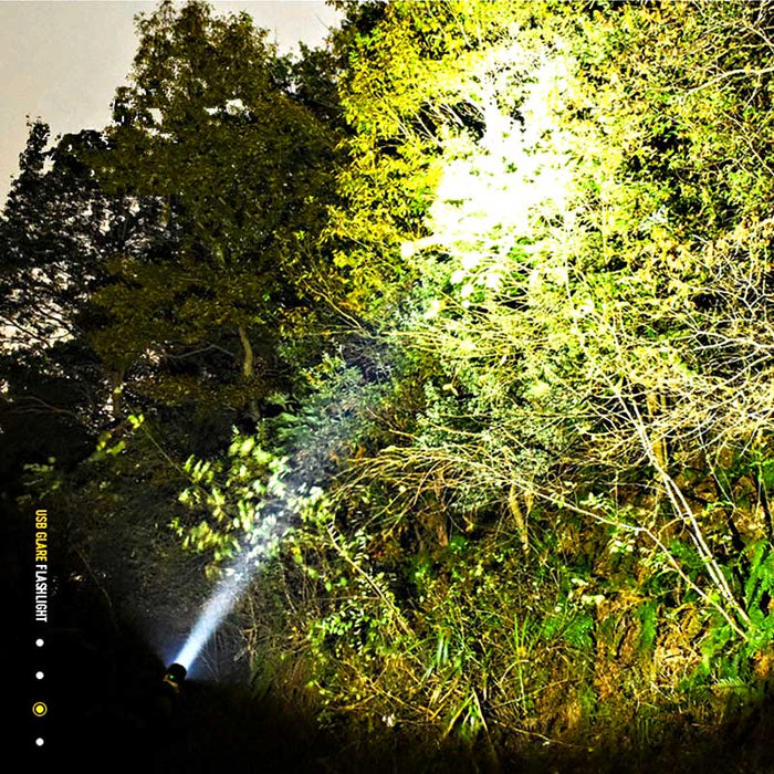 UltraBright USB Rechargeable Tactical Flashlight