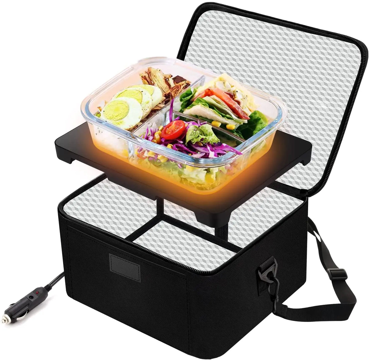 Travel-Friendly Meal Heating Container