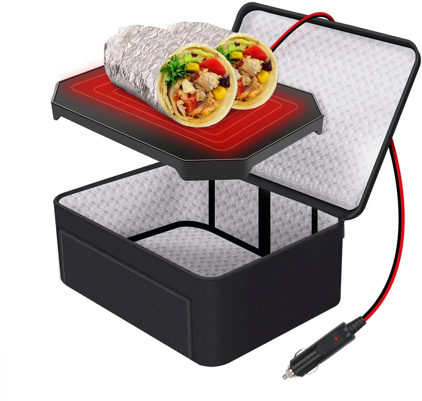 Travel-Friendly Meal Heating Container