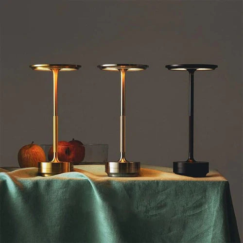 Elegant Cordless LED Nightstand Lamp - Soft Glow