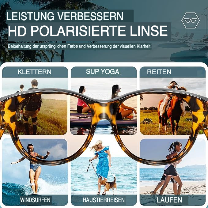 Clip-On Sun Shades – Polarized Protection for Eyeglass Users
