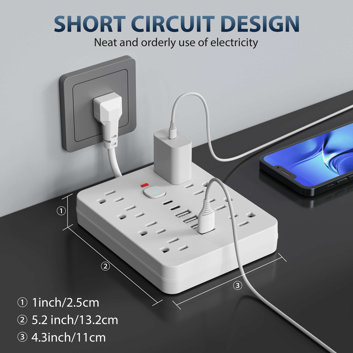 All-in-One Power Hub with Safety Surge Control