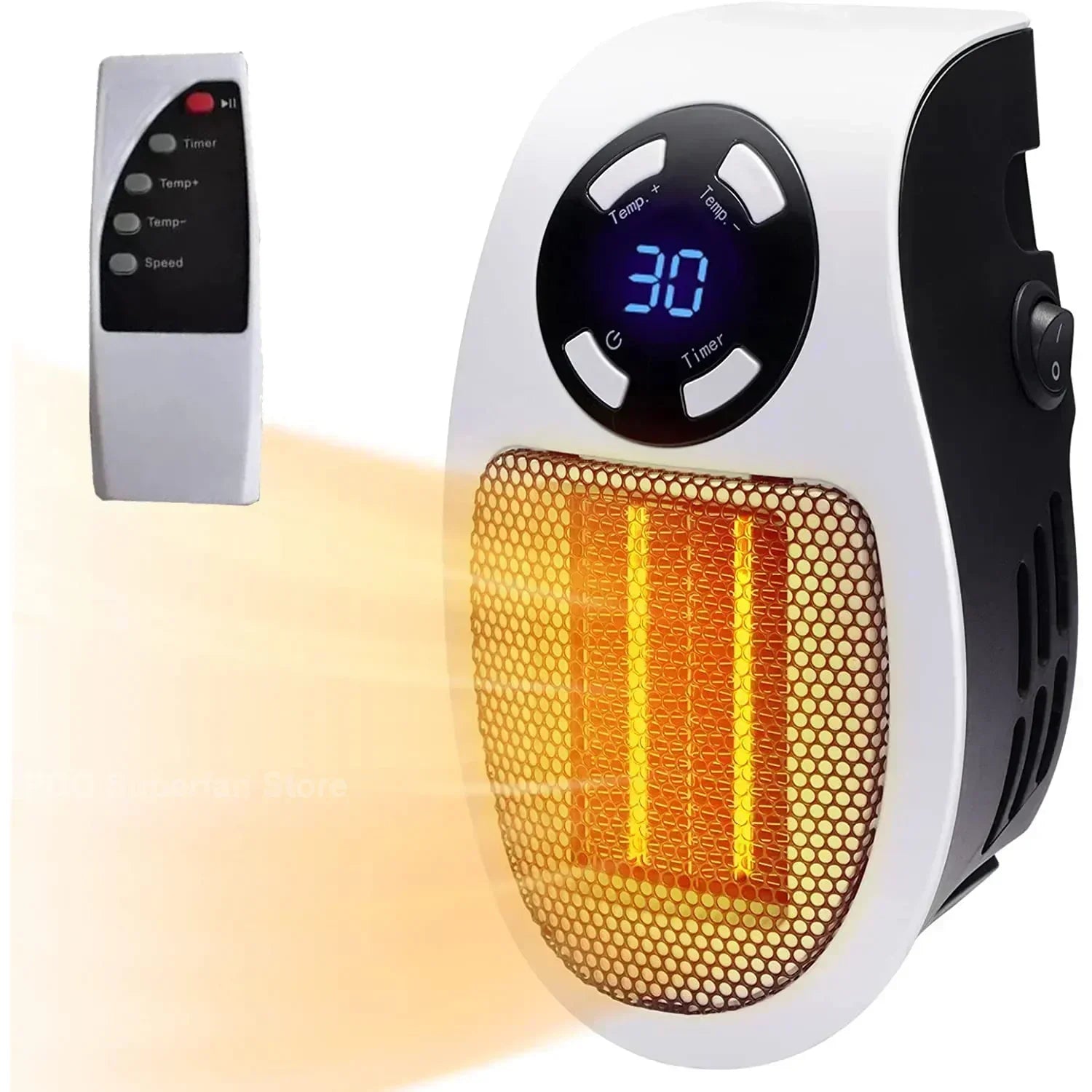 CozyNest Electric Space Heater – Safe & Portable Indoor Heating