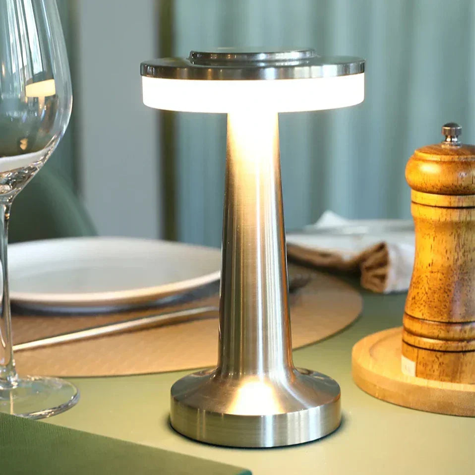 Vintage Style Cordless Table Lamp - Retro Design