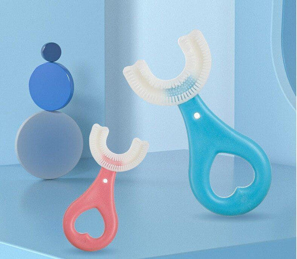 Kids' Silicone Toothbrush for Gentle Oral Care
