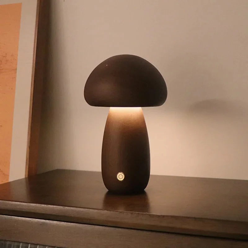 Charming Wooden Glow Lamp for Cozy Nights