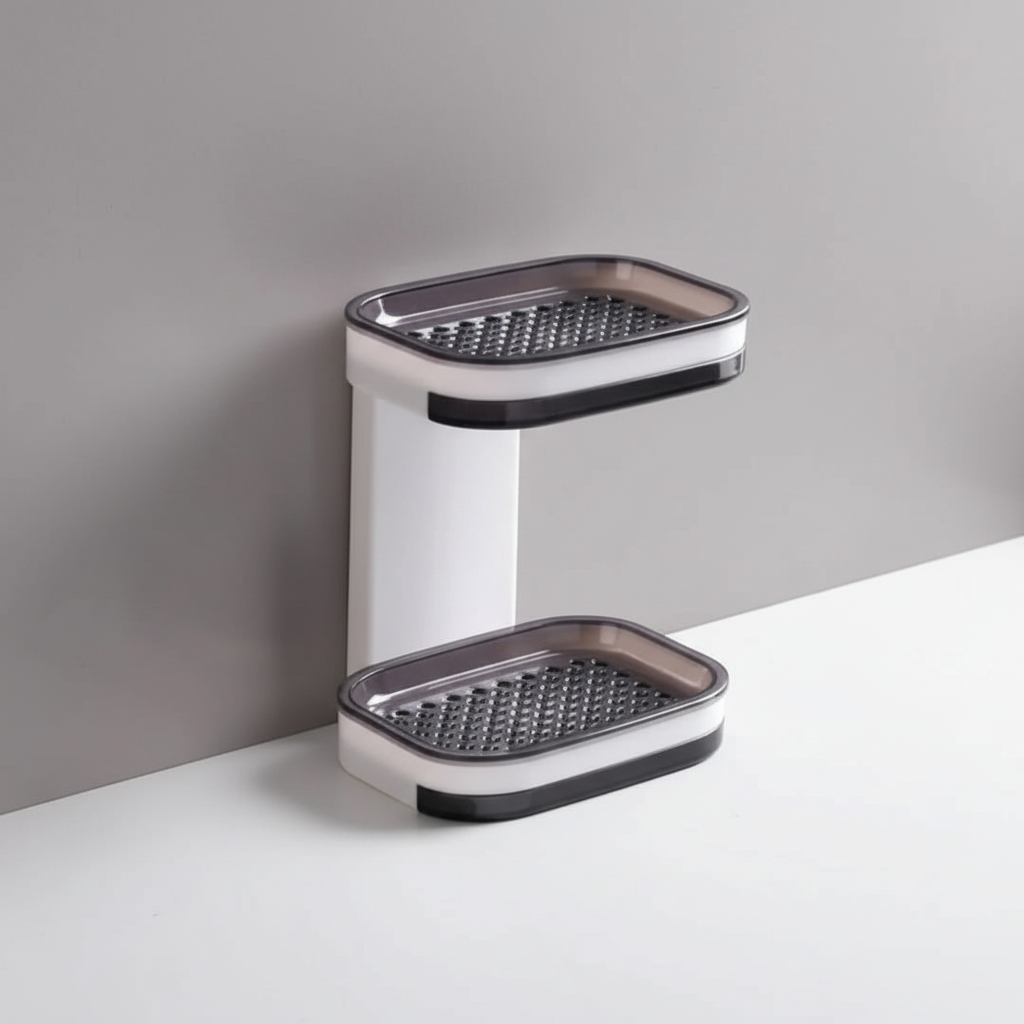 ABS Wall-mounted Soap Holder for Bathroom