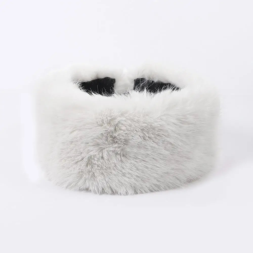 Chic Plush Winter Headband for Women
