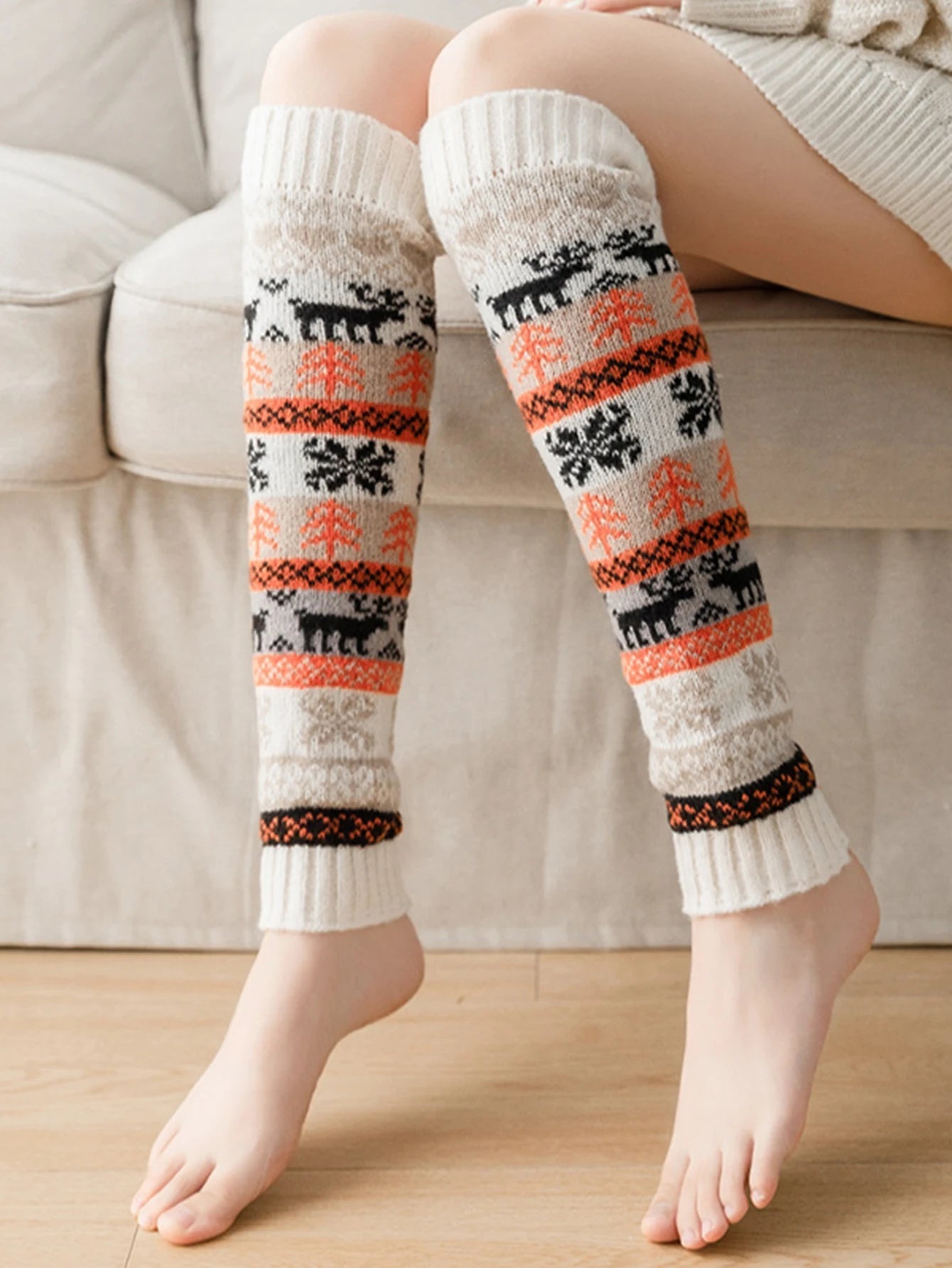 Chic Knit Leg Warmers for Ultimate Comfort This Winter
