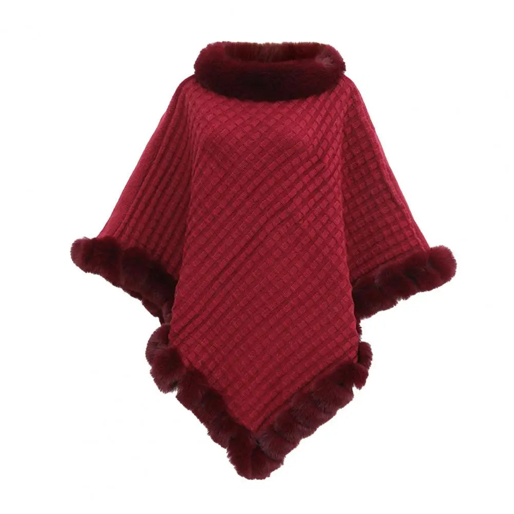 Luxurious Plush Shawl Wrap for Women