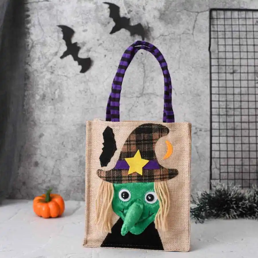 Spooktacular Reusable Treat Bags for Halloween Fun
