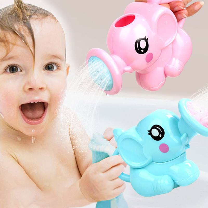 Joyful Elephant Bath Rinse Toy for Babies