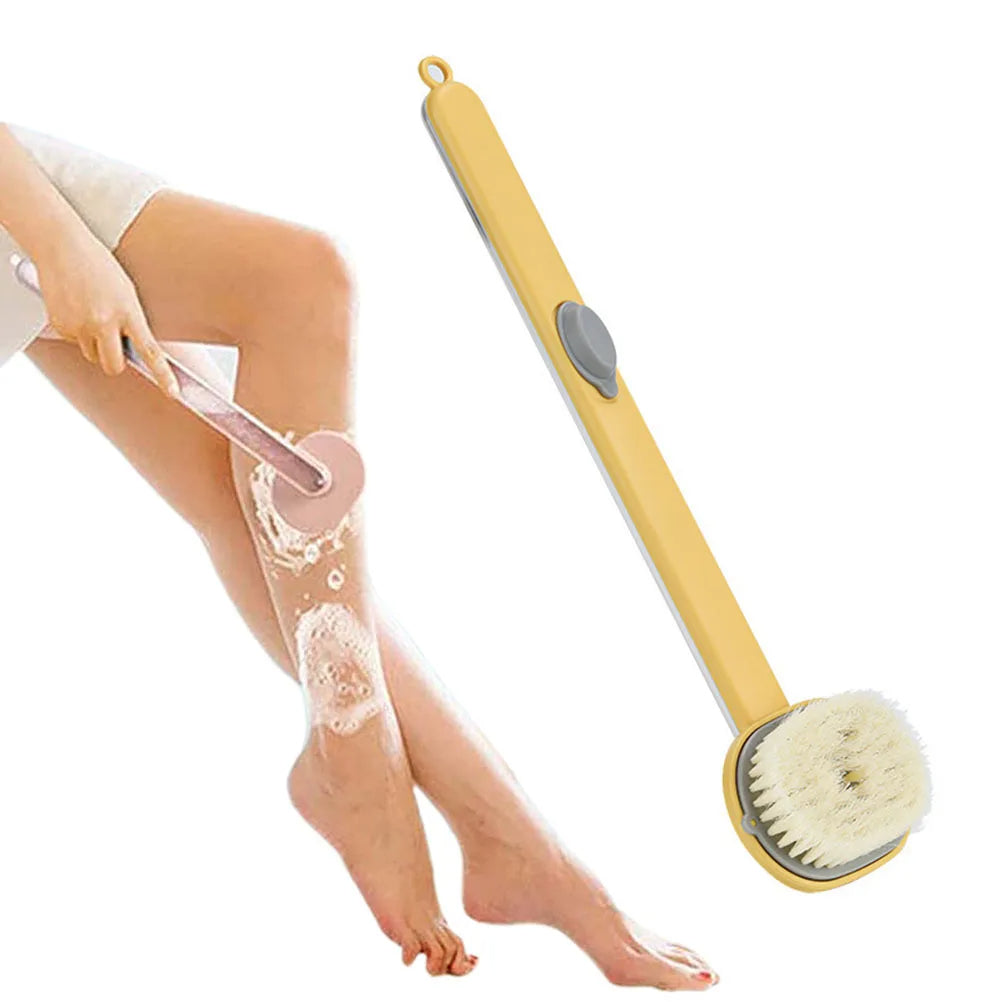 Ergonomic Long-Handled Back Cleaner for Showers