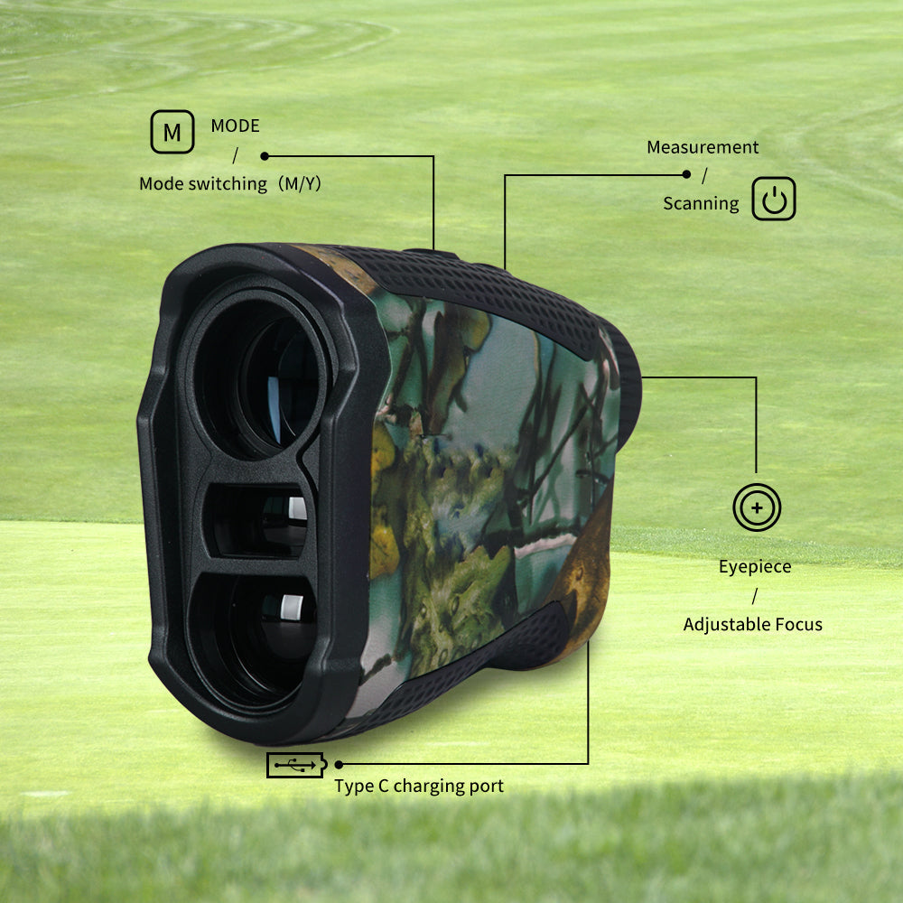 Precision Laser Range Finder for Hunting - 1000 Yards