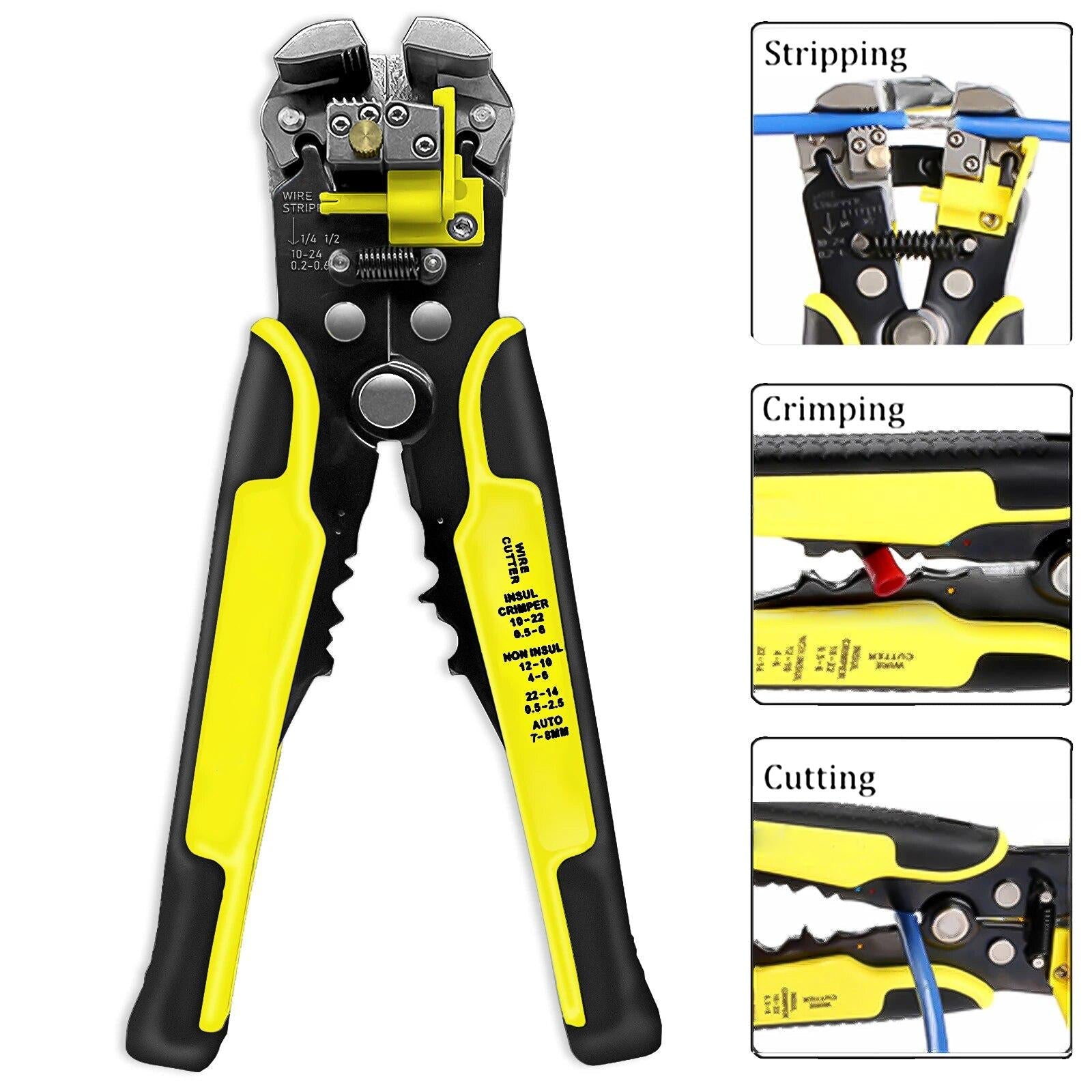 Effortless Wire Stripper and Cable Cutter Tool
